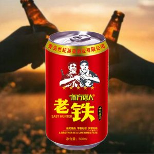 东方猎人老铁啤酒红罐330ml