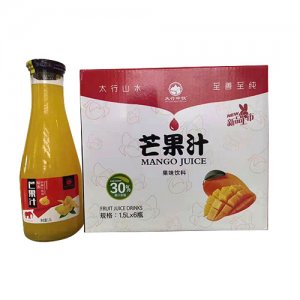 太行中饮芒果汁饮品1.5Lx6瓶