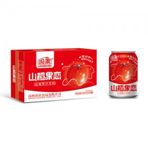汾滨山楂果恋山楂果汁饮料310mlx20罐