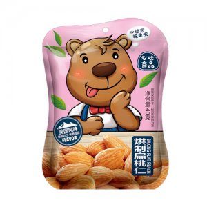 心味食品烘制扁桃仁美国风味40g