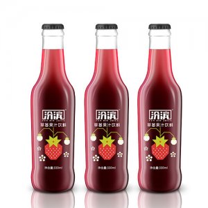 汾滨草莓果汁饮料350ml