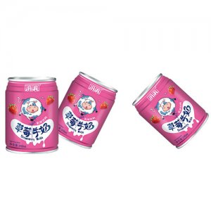 汾滨草莓牛奶245ml