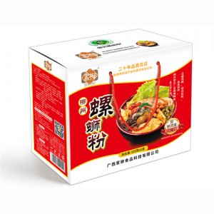 家柳柳州螺蛳粉320克x5盒盒装