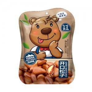 心味食品开口松子巴西风味32g