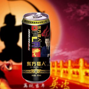 东方猎人啤酒黑罐330ml