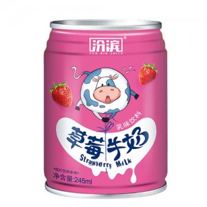 汾滨草莓牛奶饮品245ml