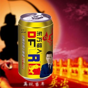 东方猎人啤酒金罐330ml