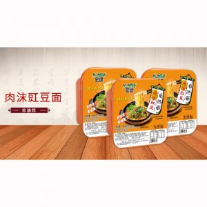 宏绿380G肉沫豇豆面
