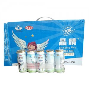 娃哈哈晶睛发酵乳饮品100mlx40瓶
