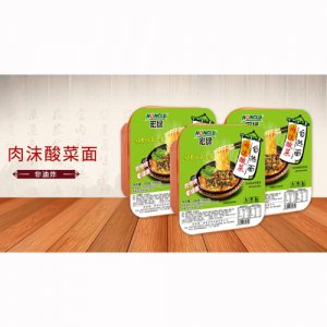 宏绿380G肉沫酸菜面