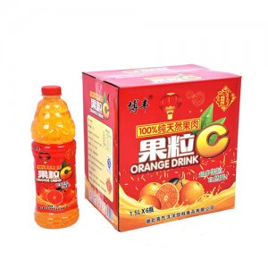 博丰果粒橙果汁1.5Lx6瓶