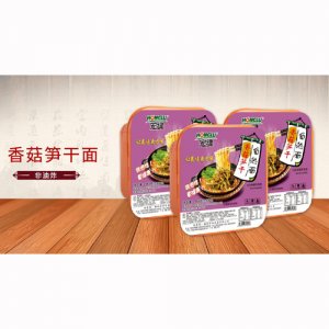 宏绿380G香菇笋干面