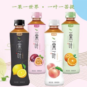 众口妙一果一叶茶饮料