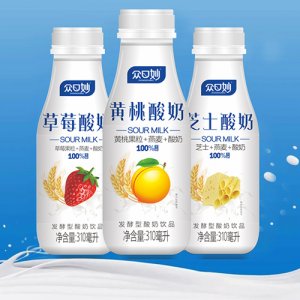 众口妙发酵型酸奶饮品310ml
