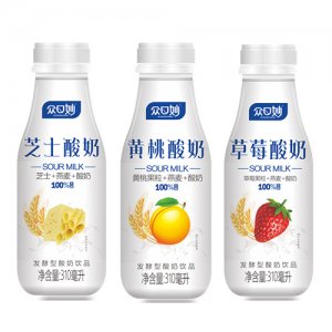 众口妙果味发酵型酸奶饮品310ml