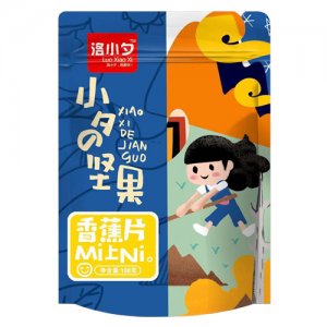 洛小夕香蕉片小夕的坚果108g