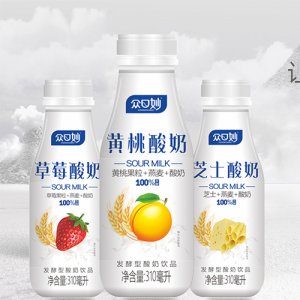 众口妙果味酸奶饮品310ml
