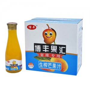 博丰生榨芒果汁宴席专用饮品1.5Lx6瓶
