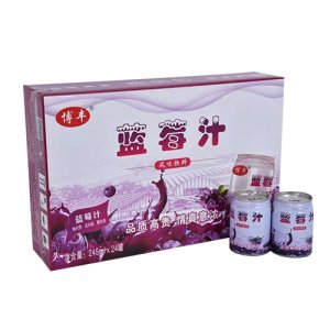 博丰蓝莓汁饮料245mlx24罐