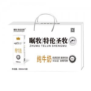 瞩牧特伦圣牧纯牛奶礼盒装