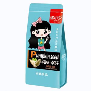 洛小夕椒盐味小南瓜子袋装158g
