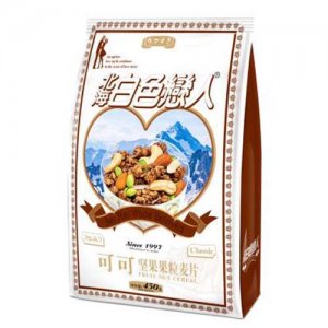 北海白色恋人可可坚果果粒450g