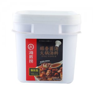 海底捞醇香菌汤火锅底料5kg