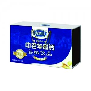 完达山乳饮品中老年高钙木礼盒装