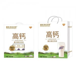瞩牧特伦圣牧高钙复合蛋白饮品250mlx12盒