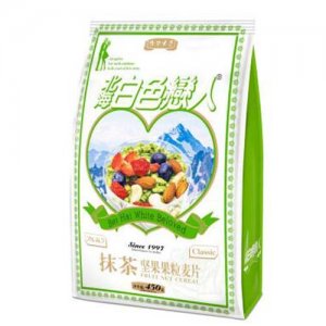 北海白色恋人抹茶坚果果粒450g