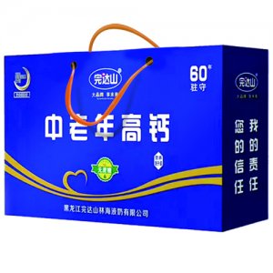 完达山乳饮品中老年高钙双提手提袋装