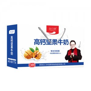 众口妙高钙坚果牛奶礼盒装