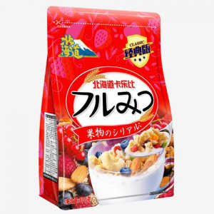 北海道卡乐比坚果水果谷物麦片500g