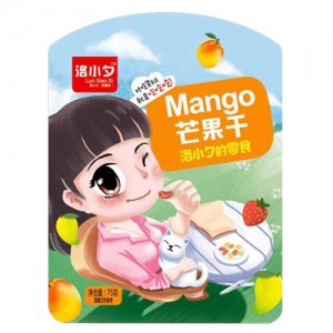洛小夕芒果干洛小夕的零食75g
