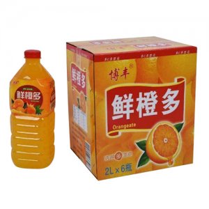 博丰鲜橙多果汁饮品2Lx6瓶