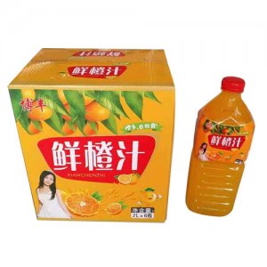 博丰鲜橙汁饮料2Lx6瓶