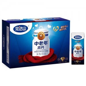 完达山中老年高钙饮品木礼盒装