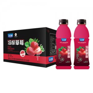 众口妙冷榨草莓汁饮料550mlx15瓶