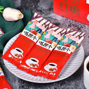 喝蔗个红枣红糖18gx12条