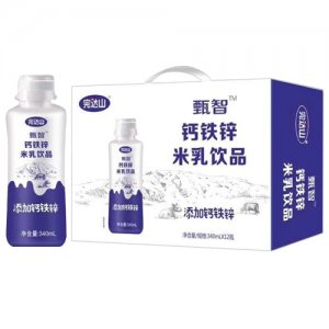 完达山甄智钙铁锌米乳饮品礼盒装