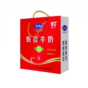完达山甄智牛奶单手提袋装