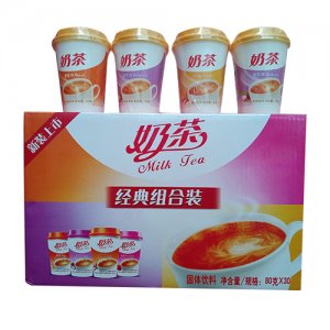 飘飘缘奶茶组合装80gx30杯