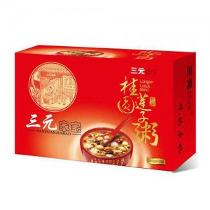 三元家宝桂圆莲子粥320gx12罐
