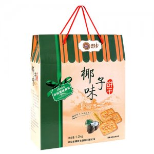 舒卡800g椰子味饼干