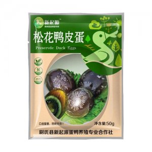 新起源松花鸭皮蛋50g