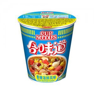 日清食品合味道杯面香辣海鲜风味81g