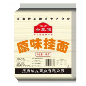 仙力全家福原味挂面5kg