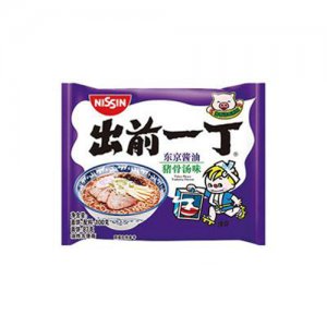 日清食品出前一丁东京酱油猪骨汤味拉面100g
