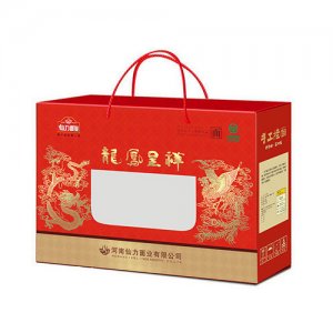 仙力龙凤呈祥挂面箱装