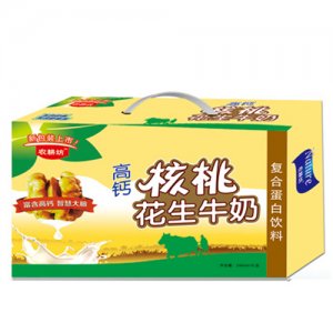 六田高钙核桃花生牛奶246ml